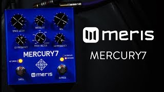 Meris Mercury7 Reverb Demo Stereo  Please use headphones [upl. by Lugo]