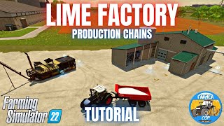 LIME PRODUCTION MOD GUIDE  Farming Simulator 22 [upl. by Malkin]