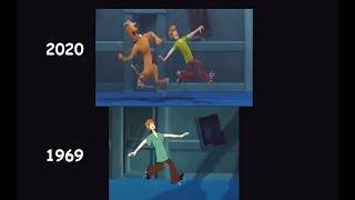 ScoobyDoo Intro 1969 vs 2020 [upl. by Ecinaj]