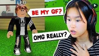 He asked me to be his GIRLFRIEND Roblox Bloxburg Roleplay [upl. by Norab]