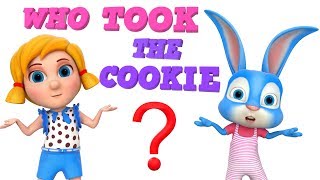 Who took the Cookie from the Cookie Jar   Popular Nursery Rhyme Game  Woohoo Rhymes [upl. by Zacek]