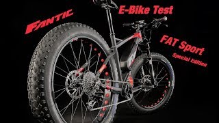 Downhill Test Fantic FAT Bike Sport Special Edition EBikePedelec [upl. by Ingeborg]