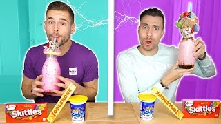 TWIN TELEPATHY FREAKSHAKE CHALLENGE [upl. by Jilleen89]