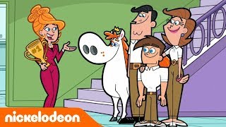 Los Padrinos Mágicos  Los Turner perfectos  Nickelodeon en Español [upl. by Enairb]