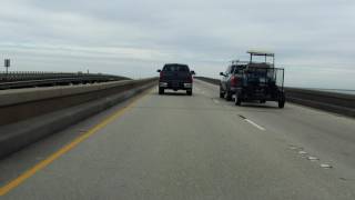 Lake Pontchartrain Causeway northbound ALTERNATE TAKE [upl. by Ushijima909]