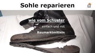 Bundeswehrstiefel reparieren [upl. by Nedak]