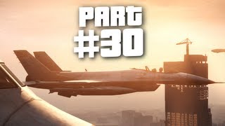 Grand Theft Auto 5 Gameplay Walkthrough Part 30  Fighter Jet Rage GTA 5 [upl. by Annotahs]