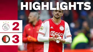 Highlights Ajax  Feyenoord  Eredivisie [upl. by Dranel]