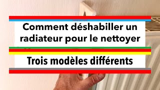 Comment déshabiller un radiateur pour le nettoyer [upl. by Dougal598]