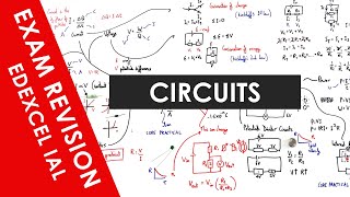 Edexcel IAL Electric Circuits  A Level Physics Revision [upl. by Aikram]