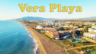 VERA PLAYA NATURIST VILLAGE  AERIAL DRONE TOUR [upl. by Anairuy578]