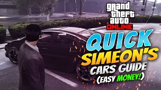 How to Find Simeons Cars in GTA Online  Quick Cash Tips  GTA BOOM [upl. by Ahsinrac]