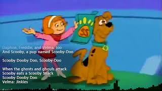 A Pup Named Scooby Doo  Intro Theme Song  LYRICS VIDEO SING ALONG [upl. by Attelra983]