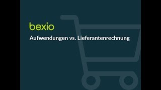 Aufwandsrechnungen vs Lieferantenrechnungen  bexio Tutorial [upl. by Lukash]