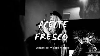 Aceite Fresco New wine Cover Acústico y Espontáneo Por Belen Losa [upl. by Elynad325]