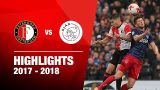 Highlights  Feyenoord  Ajax  Eredivisie 20172018 [upl. by Daisy211]