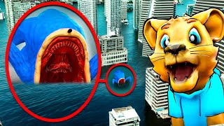 Drone Catches SHIN SONIC EATER In a CITY Full Movie [upl. by Adey611]