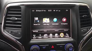 Encendido Apagado Accesorios Jeep Grand Cherokee 2014 [upl. by Ecyt707]