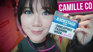 Singapore Fashion Week With Camille Co [upl. by Ahsaercal]