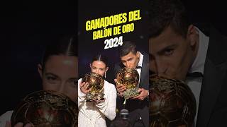 Ganadores del Balón de Oro 2024 [upl. by Aicxela]