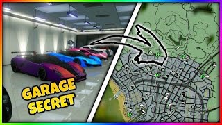 GARAGE SECRET GTA 5 MODE HISTOIRE [upl. by Ikeda]