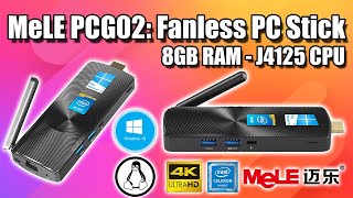 MeLE PCGO 2 It’s A Fanless Mini PC Stick With 8GB Of Ram [upl. by Ytsim]