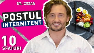 Dr Cezar INTERMITTENT FASTING  Iata 10 sfaturi practice [upl. by Bronny381]