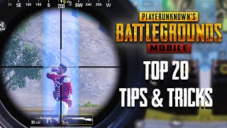 Top 20 Tips amp Tricks in PUBG Mobile  Ultimate Guide To Become a Pro 17 [upl. by Auqinehs793]