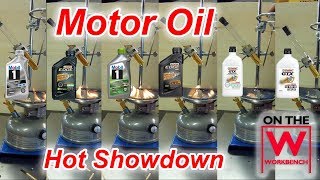 Motor Oil Testing  Hot Part 2 of 2 [upl. by Yeslrahc]