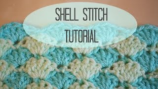 CROCHET Shell stitch tutorial  Bella Coco [upl. by Haneeja]