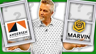 Head To Head Andersen Windows VS Marvin Windows [upl. by Michella]