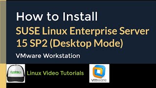 How to Install SUSE Linux Enterprise Server 15 SP2 Desktop Mode  Quick Look on VMware Workstation [upl. by Etheline]