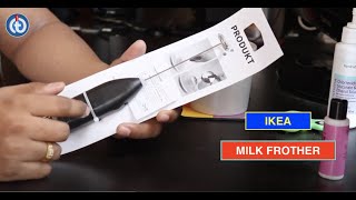 IKEA MILK FROTHER Review amp Battery Installation [upl. by Zoldi]