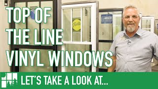 Lets Take A Look At Top Of The Line Vinyl Windows [upl. by Haseefan]