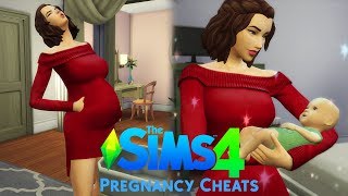 The Sims 4 Pregnancy Cheats [upl. by Atiluj45]