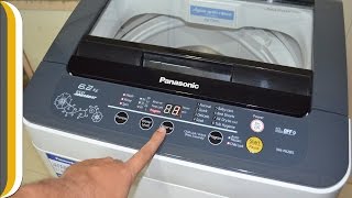 Panasonic NAF62B5HRB Fullyautomatic Washing Machine REVIEWDEMO [upl. by Dori681]