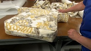 How to Make Armchair Cushions [upl. by Ailecara]