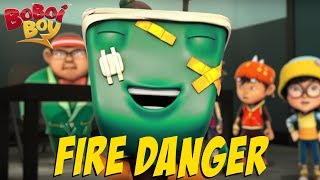 BoBoiBoy English S3EP16  Fire Danger [upl. by Fawnia219]