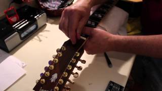 Gibson Acoustic Truss Rod Adjustment [upl. by Shishko717]