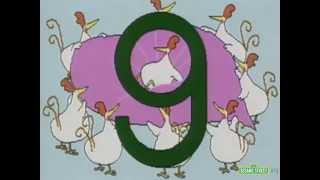 Sesame Street 9 Litte Chickens Addition Song [upl. by Barty]