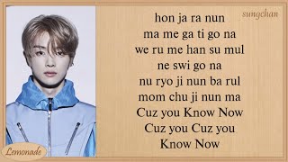 NCT U  Know Now Easy Lyrics [upl. by Vedetta]