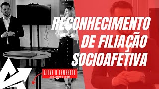 DIREITO DE FAMÍLIA Reconhecimento de filiação socioafetiva [upl. by Mariano308]