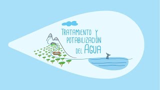 La potabilización  Didáctica del Agua [upl. by Annawt]