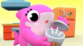 Who Took The Cookie From The Cookie Jar  Healthy Habits for kids  Nursery Rhymes  Shark Academy [upl. by How]