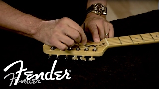 How To  Truss Rod Adjustment  Fender [upl. by Stedman]