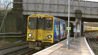 Half an Hour at 216  Birkenhead North Station 1022017  Class 507 508 terminus [upl. by Gall]