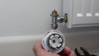 How to remove and replace a thermostatic radiator valve head [upl. by Gilboa]