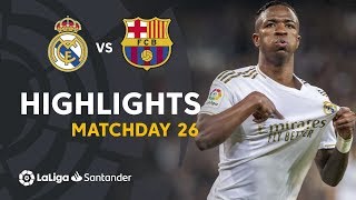 Highlights Real Madrid vs FC Barcelona 20 [upl. by Cissie]