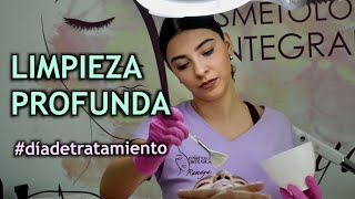 TRATAMIENTO FACIAL PASO A PASO DE LIMPIEZA PROFUNDA  Ximena Ramaya [upl. by Marijo]