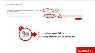 Avianca  Consulta el estado de boleto desde nuestra Web [upl. by Htrahddis989]